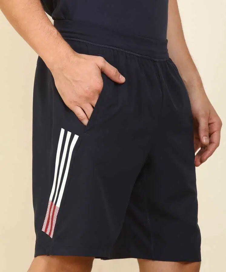 ADIDAS Solid Men Dark Blue Sports Shorts