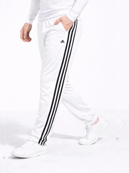 Original Adidas Combo Black & White Solid Casual Track-Pants