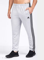 Adidas Men Track Pants Combo (Black & Grey)