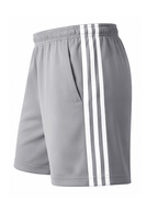 Original ADIDAS Solid Men Sports Shorts (Grey, Black, Blue) 3-Pack