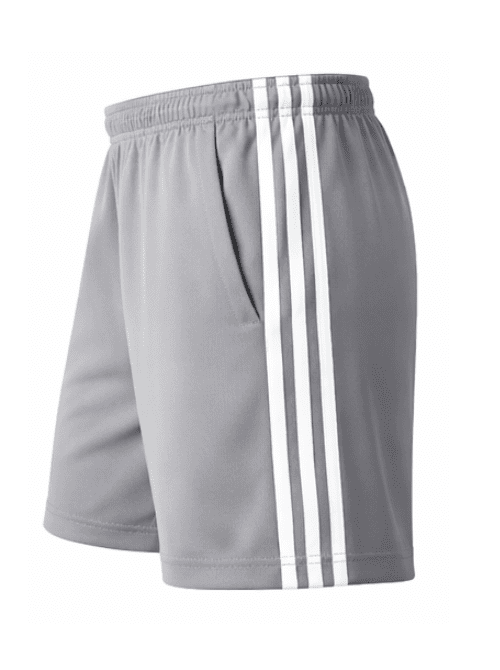 Original ADIDAS Solid Men Sports Shorts (Grey, Black, Blue) 3-Pack