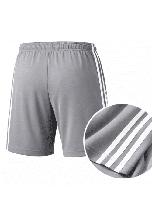Original ADIDAS Solid Men Sports Shorts (Grey, Black, Blue) 3-Pack