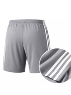 Original ADIDAS Solid Men Sports Shorts (Grey, Black, Blue) 3-Pack