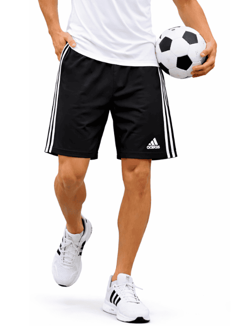 Original ADIDAS Solid Men Sports Shorts (Grey, Black, Blue) 3-Pack