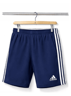 Original ADIDAS Solid Men Sports Shorts (Grey, Black, Blue) 3-Pack