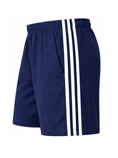Original ADIDAS Solid Men Sports Shorts (Grey, Black, Blue) 3-Pack