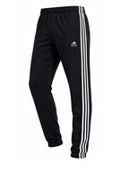 Adidas Solid & Casual Men Black & White Track Pants Home/Store/Adidas Track-Pants Up to 50-70% Discount