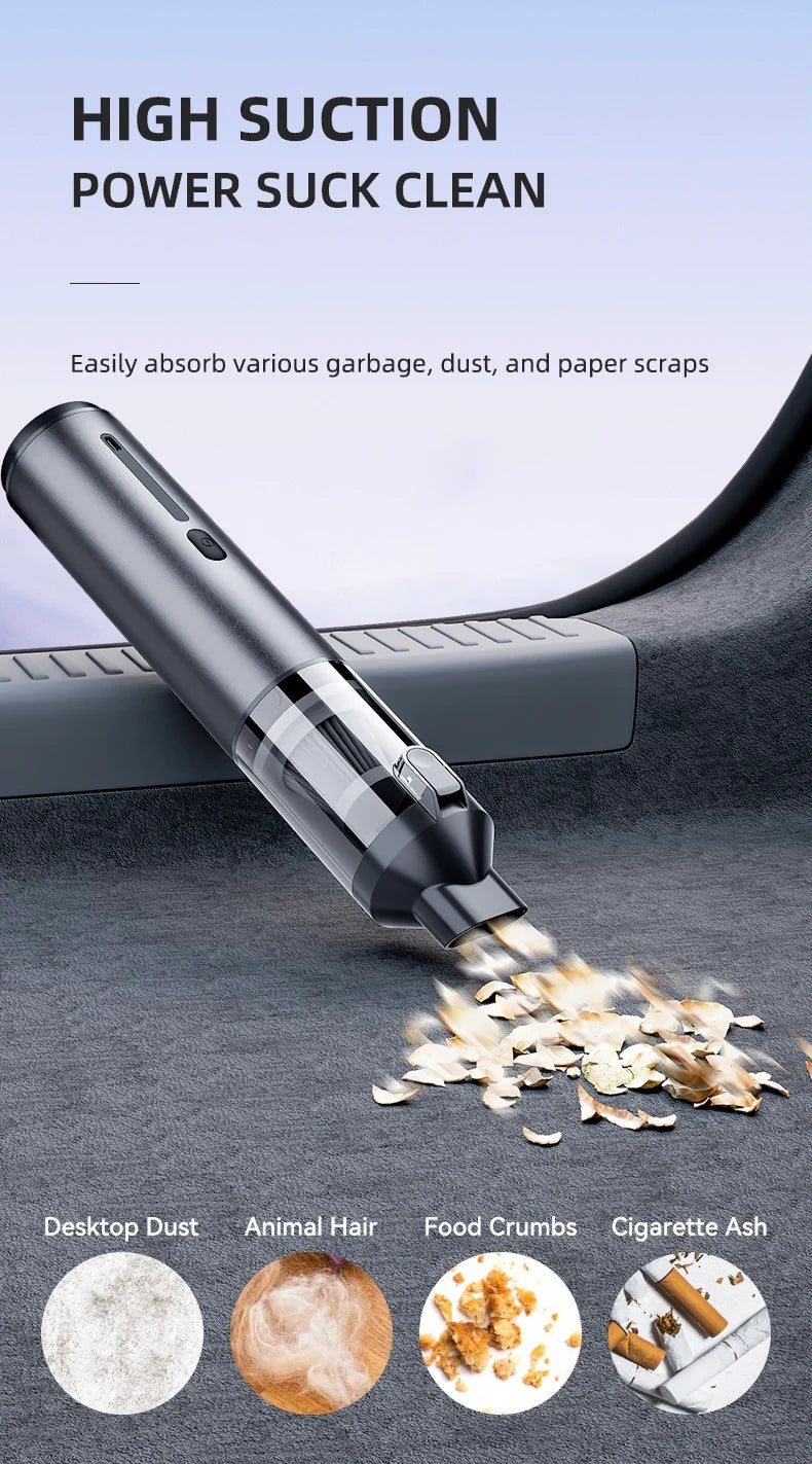 AirTrek Pro – Compact Vacuum & Blower with Enhanced Dual Power