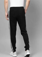 Adidas Mens Essentials Fleece Open Hem 3-Stripes Pant